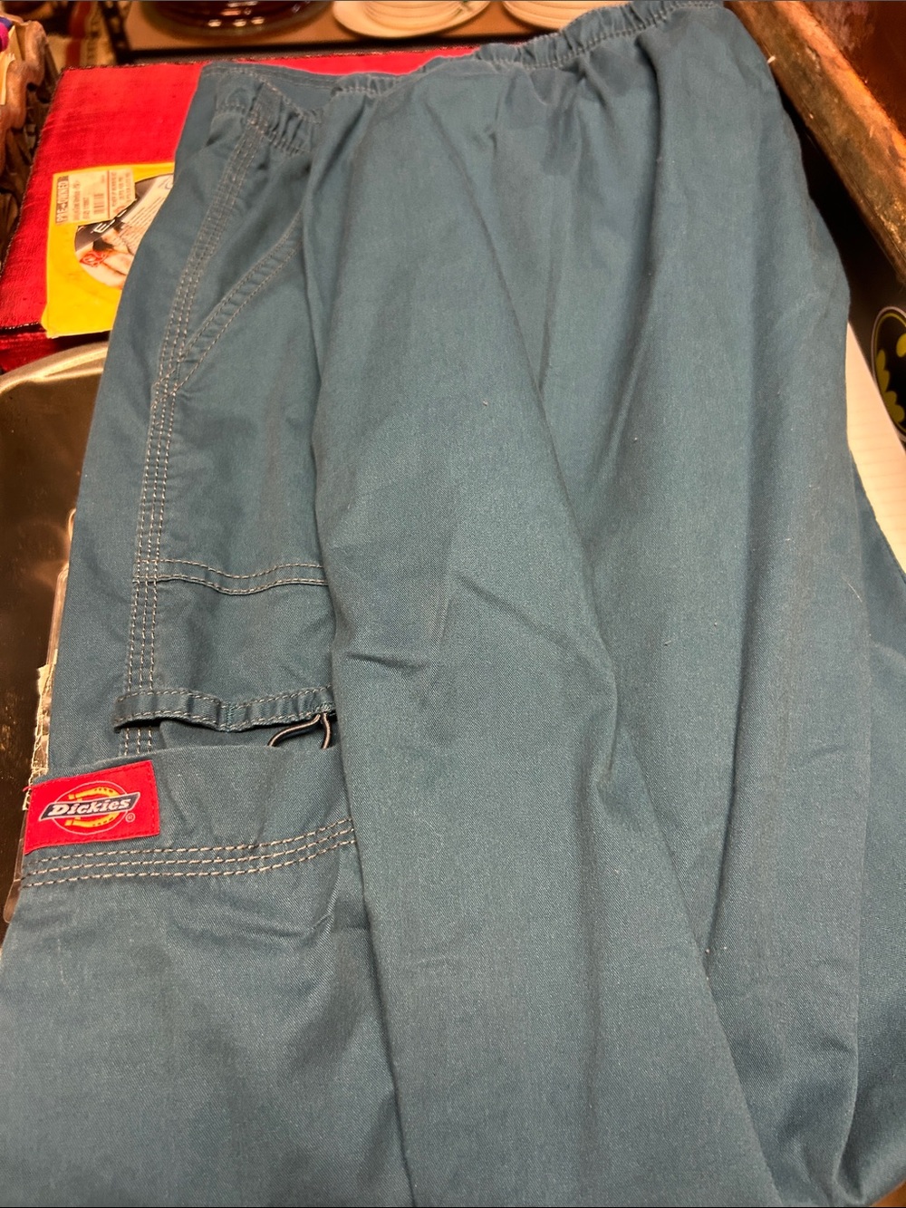 Dickies Men's Teal Relaxed Utility Jeans